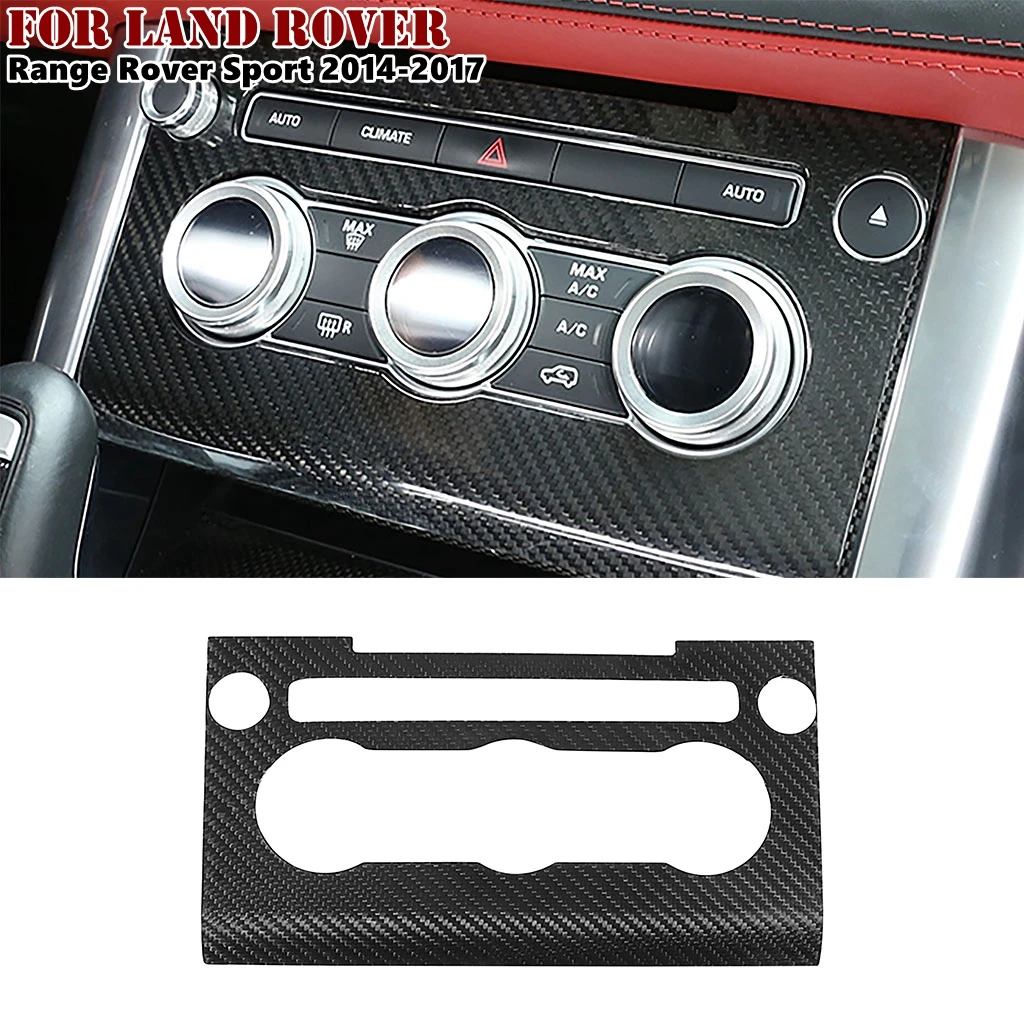 1Pcs Real Carbon Fiber Car Volume knob frame Cover Trim For Land Rover Range Rover Sport 2014 2015 2016 2017 Car Accessories
1Pcs Real Carbon Fiber Car Volume knob frame Cover Trim For Land Rover Range Rover Sport 2014 2015 2016 2017 Car Accessories