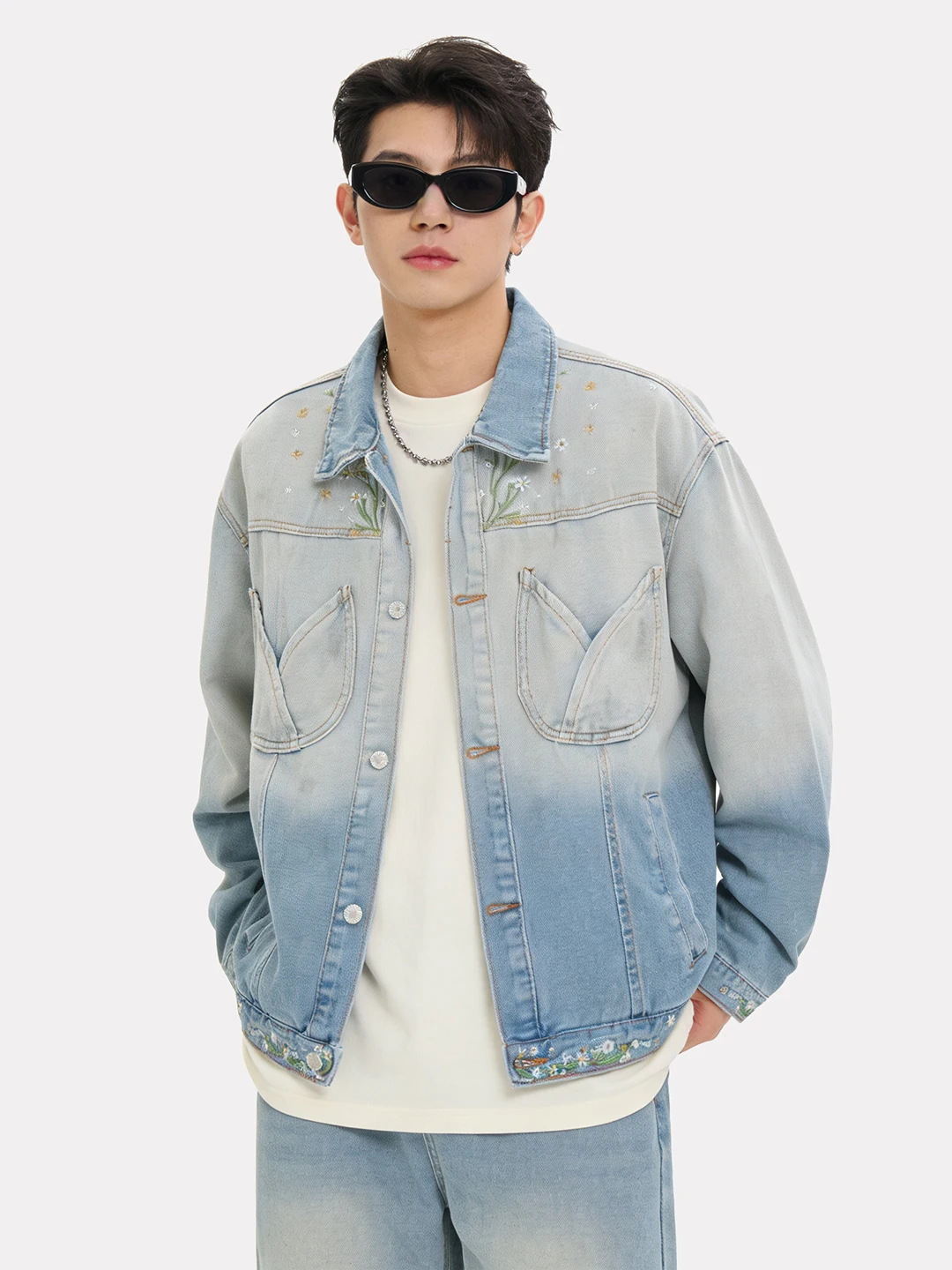 Мужская винтажная джинсовая куртка Adient Waed свободного кроя, повседневная, весна-осень, модный бренд, с вышивкой
Мужская винтажная джинсовая куртка Adient Waed свободного кроя, повседневная, весна-осень, модный бренд, с вышивкой