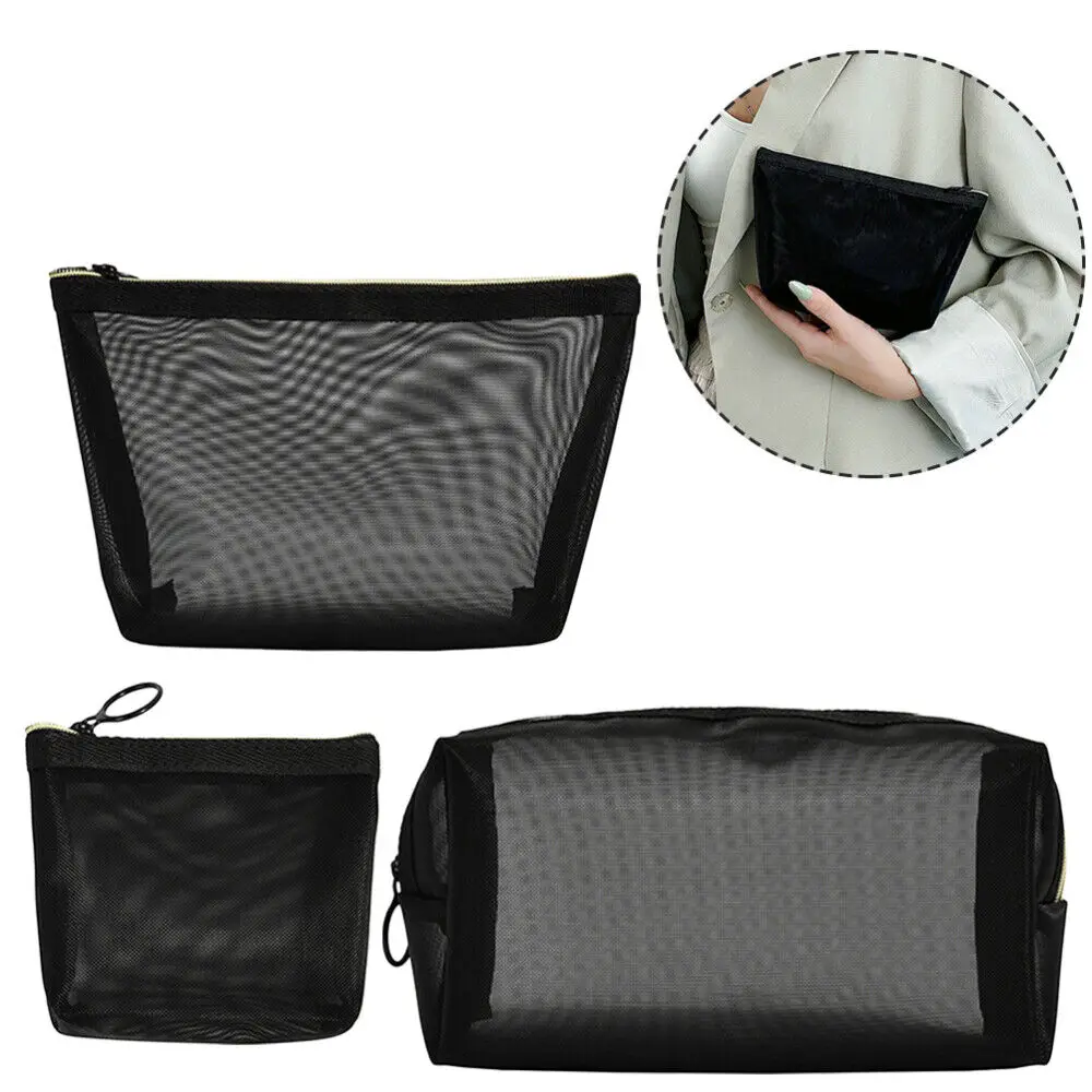 Women Black Transparent Cosmetic Bag Travel Function Makeup Case Zipper Make Up Organizer Storage Pouch Toiletry Beauty Wash Bag
Women Black Transparent Cosmetic Bag Travel Function Makeup Case Zipper Make Up Organizer Storage Pouch Toiletry Beauty Wash Bag