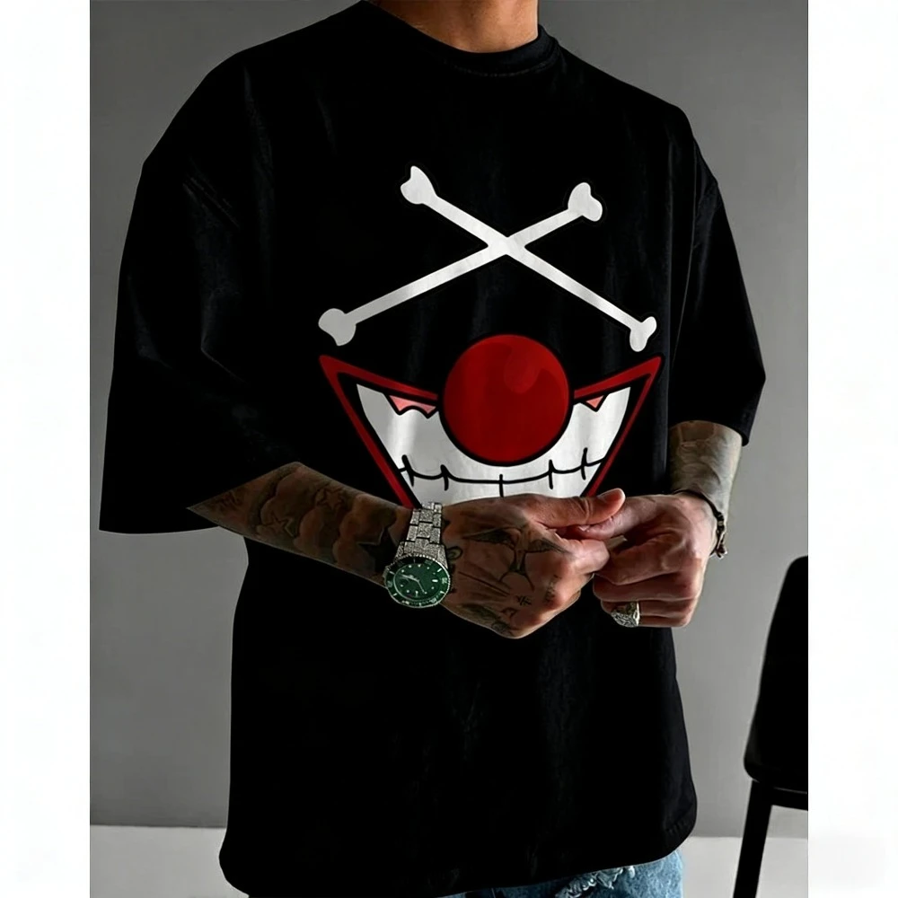 2026 Summer One Piece Retro Cosplay T-shirt Men's Oversize Casual Cotton Printed Short-sleeved Unisex Children's Sports Shirt
2026 Summer One Piece Retro Cosplay T-shirt Men's Oversize Casual Cotton Printed Short-sleeved Unisex Children's Sports Shirt