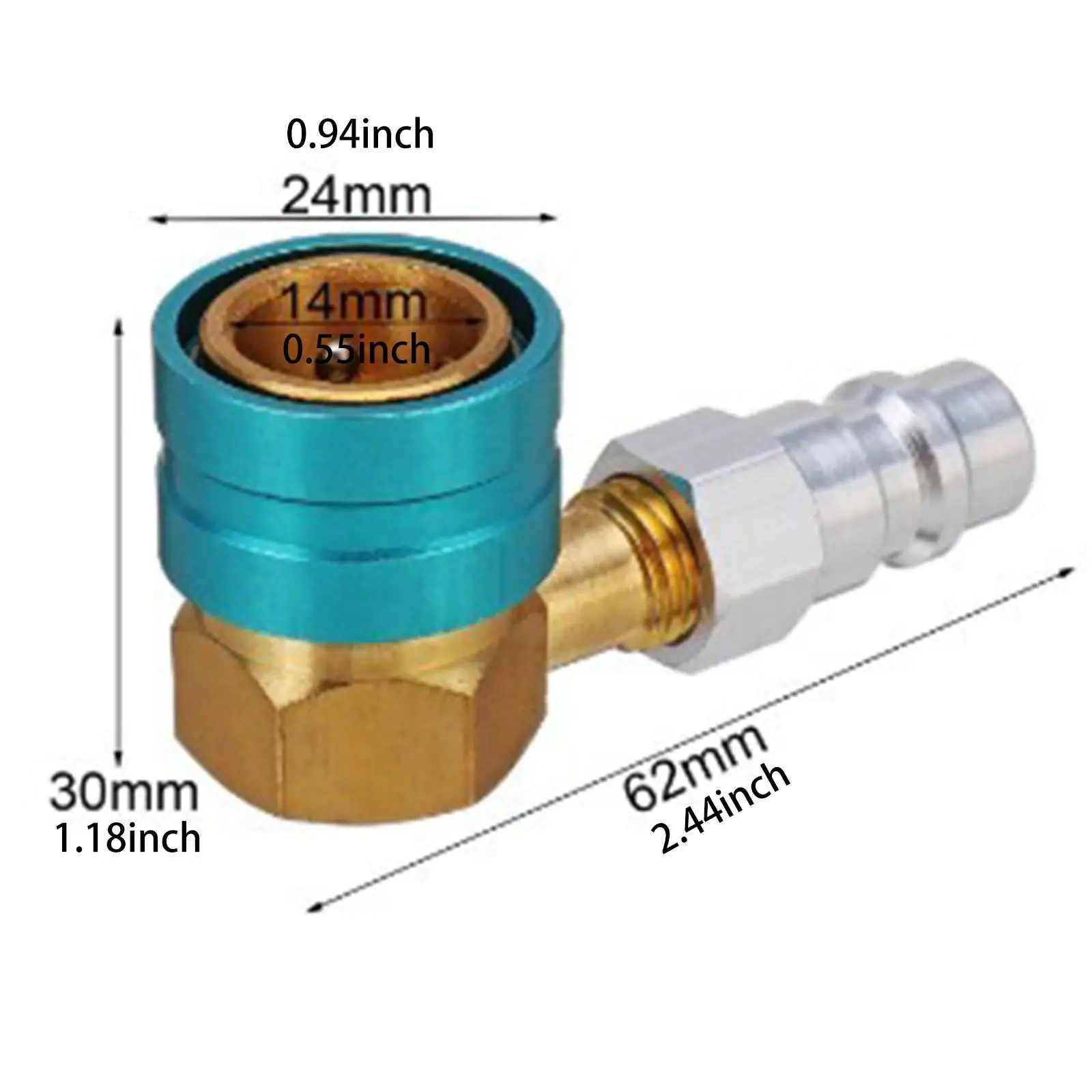 Car Air Conditioner Adapter R1234yf Quick Coupler Conversion Fitting for Low Pressure Side Application
Car Air Conditioner Adapter R1234yf Quick Coupler Conversion Fitting for Low Pressure Side Application