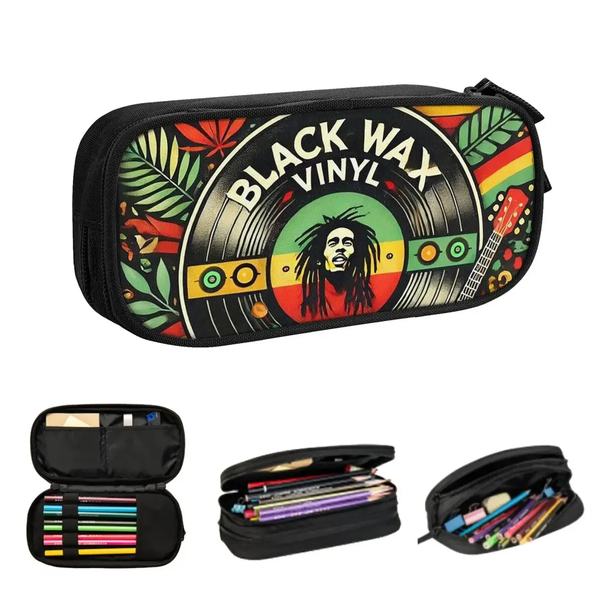 Bob Marley Reggae Pencil Cases Big Capacity Pen Bags Pen Box Pencil Pouch For Boys Girls Students Stationery School Office
Bob Marley Reggae Pencil Cases Big Capacity Pen Bags Pen Box Pencil Pouch For Boys Girls Students Stationery School Office
