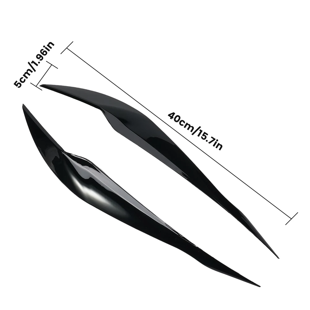 2Pcs Headlight Cover Eyelid Gloss Black Eyebrow For BMW 3 Series F30 F35 2013-2018 Plastic Black Exterior Car Accessories
2Pcs Headlight Cover Eyelid Gloss Black Eyebrow For BMW 3 Series F30 F35 2013-2018 Plastic Black Exterior Car Accessories