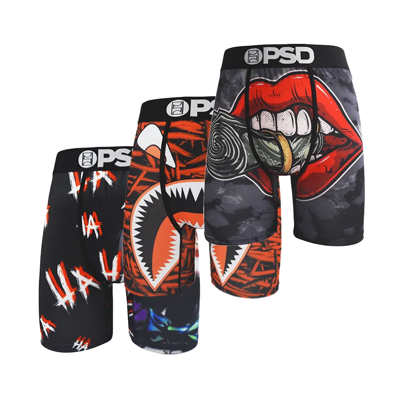 Men's Boxer Shorts 3-Pack - Quick Dry Breathable Underwear for Sports/Daily, Anti-Slip Elastic Waistband S-XXL Size
Men's Boxer Shorts 3-Pack - Quick Dry Breathable Underwear for Sports/Daily, Anti-Slip Elastic Waistband S-XXL Size