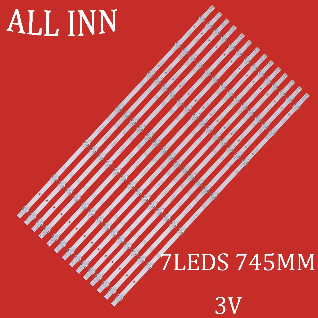 Лента светодиодной подсветки 7LED для Hi sense 75A7GQ 75A70GQ 75A70 75A7GQTUK JL.D75071330-003BS-M_V03 HD750Y3U71-TO HD750Y3U71-TOL2
Лента светодиодной подсветки 7LED для Hi sense 75A7GQ 75A70GQ 75A70 75A7GQTUK JL.D75071330-003BS-M_V03 HD750Y3U71-TO HD750Y3U71-TOL2