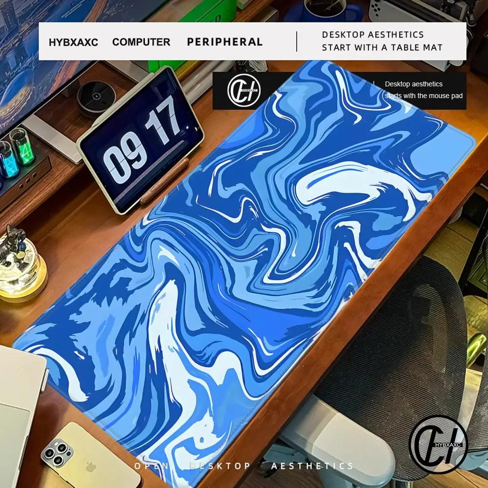 Gaming Mousepad XXL Large Keyboard The Table Speed Desk Mat Anime HYBXAXC Blue Mouse Mat Liquid Strata Art Mouse Pad Desk Mats
Gaming Mousepad XXL Large Keyboard The Table Speed Desk Mat Anime HYBXAXC Blue Mouse Mat Liquid Strata Art Mouse Pad Desk Mats