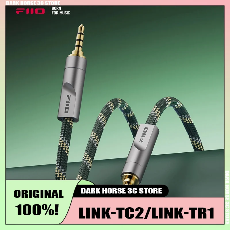 FiiO LINK-TC2/LINK-TR1 Dual Type-C Cable, 6N Silver-Plated Copper, Flexible Flame-Retardant PVC, OTG HiFi Decoding Line
FiiO LINK-TC2/LINK-TR1 Dual Type-C Cable, 6N Silver-Plated Copper, Flexible Flame-Retardant PVC, OTG HiFi Decoding Line