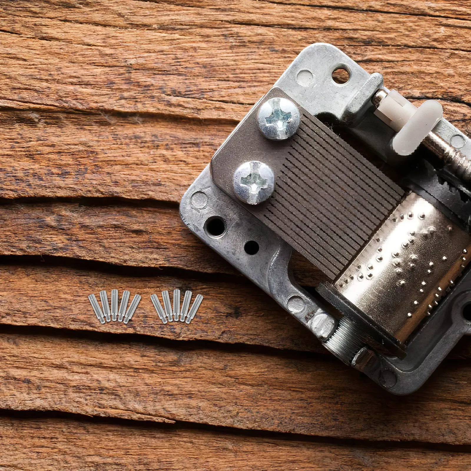 Набор из 10 удлинителей для музыкальных шкатулок - прецизионные металлические шпиндели M3.5 25 мм - универсальные запасные части для самостоятельной сборки музыкальных шкатулок
Набор из 10 удлинителей для музыкальных шкатулок - прецизионные металлические шпиндели M3.5 25 мм - универсальные запасные части для самостоятельной сборки музыкальных шкатулок