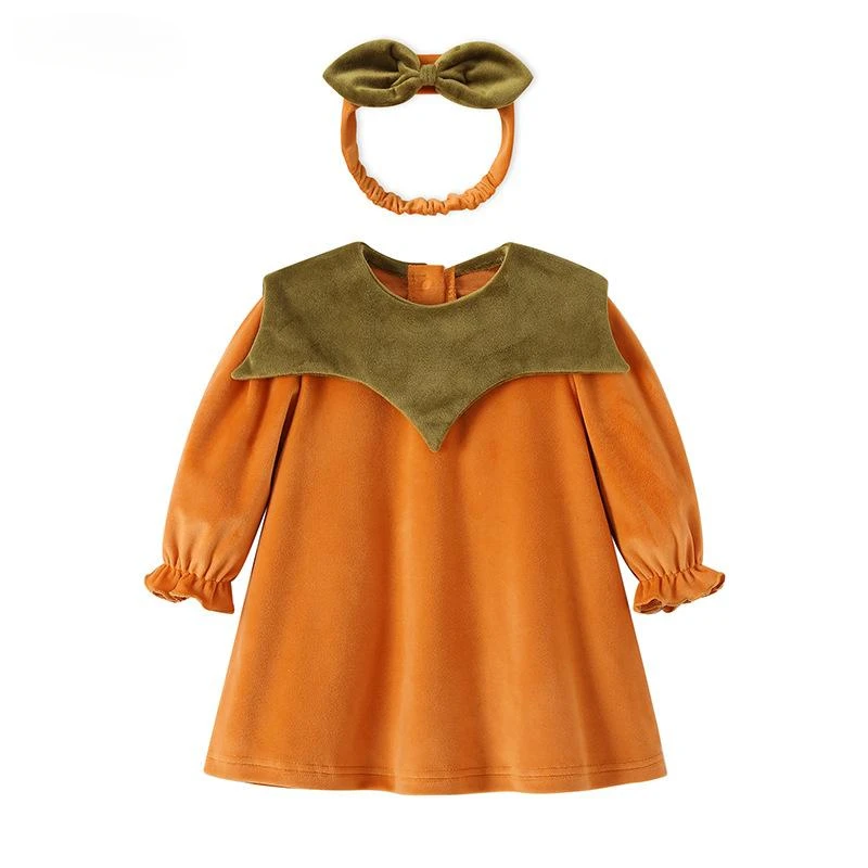 2023 Baby Girls Halloween Dress Kids Winter Fleece Dresses Children Pumpkin Cosplay Costumes with Headband Infant Outfit
2023 Baby Girls Halloween Dress Kids Winter Fleece Dresses Children Pumpkin Cosplay Costumes with Headband Infant Outfit