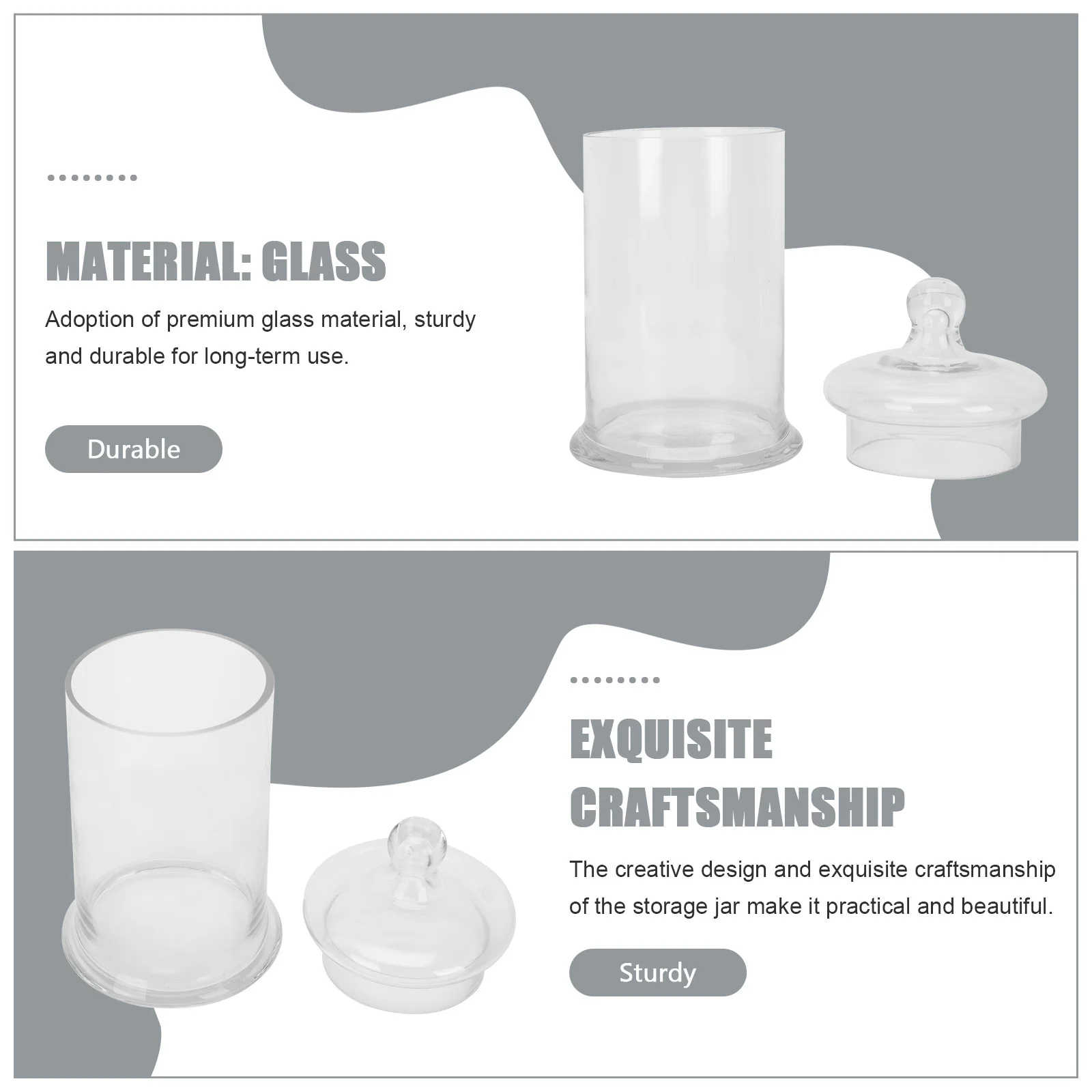 1Pcs Crystal Glass Candy Jar Multipurpose Household Storage Container Transparent Candy Organizer Snack Bottle
1Pcs Crystal Glass Candy Jar Multipurpose Household Storage Container Transparent Candy Organizer Snack Bottle