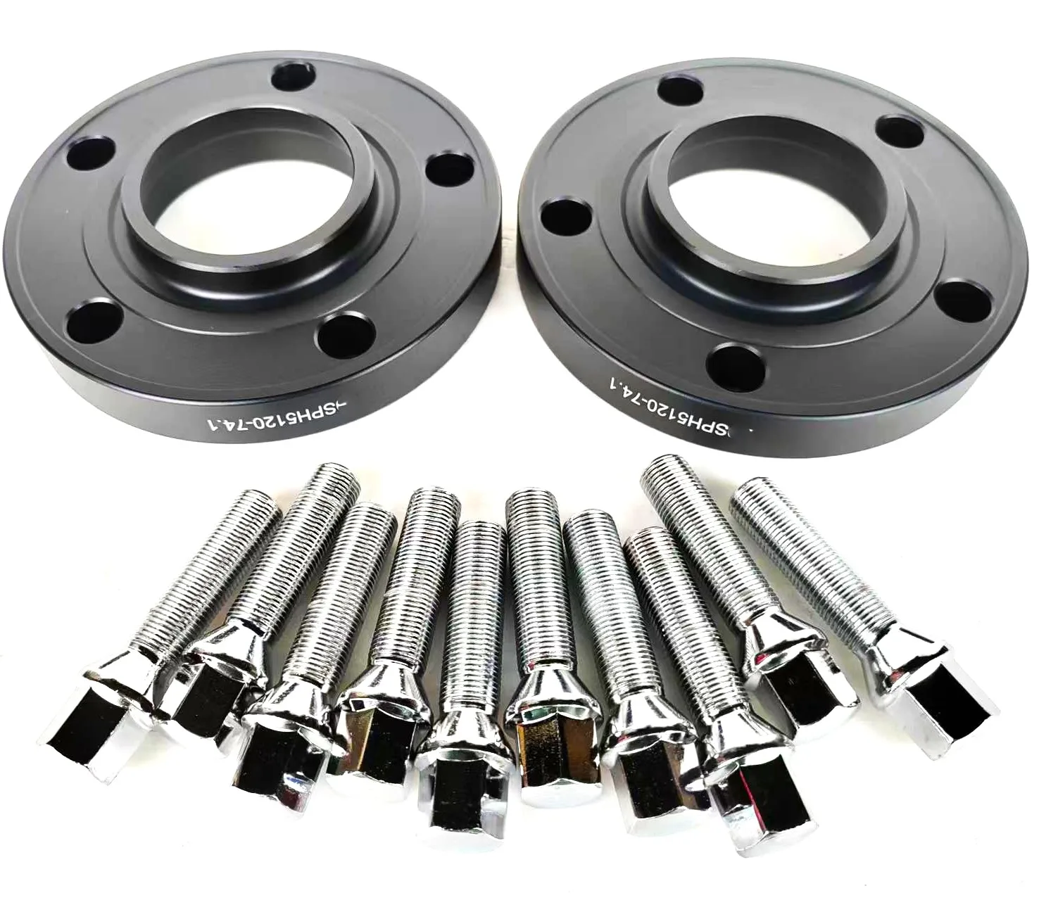 2x 30mm 5x120|5x4.72"|74.1 Cb|14x1.25bolts|Forged Alloy Car Wheel Spacer For BMW X5 X6-No wobble /vibration free
2x 30mm 5x120|5x4.72"|74.1 Cb|14x1.25bolts|Forged Alloy Car Wheel Spacer For BMW X5 X6-No wobble /vibration free