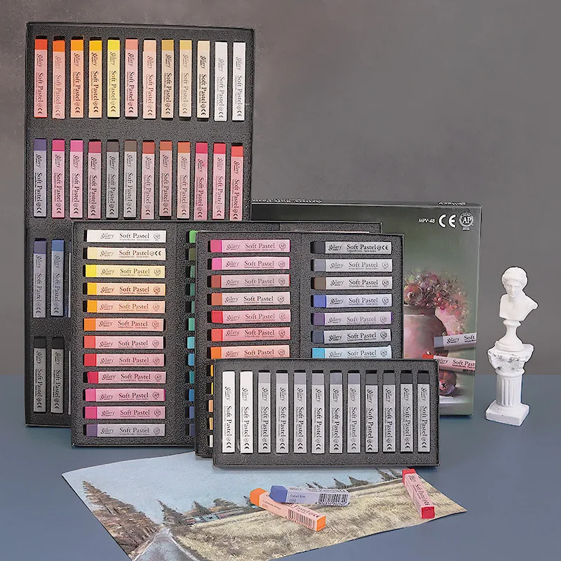 Ally Soft Colored Chalk Green Box 36 Colors Bjd Artist Professional Painting Sketch Coloring Supplies Safe and Non-toxic
Ally Soft Colored Chalk Green Box 36 Colors Bjd Artist Professional Painting Sketch Coloring Supplies Safe and Non-toxic
