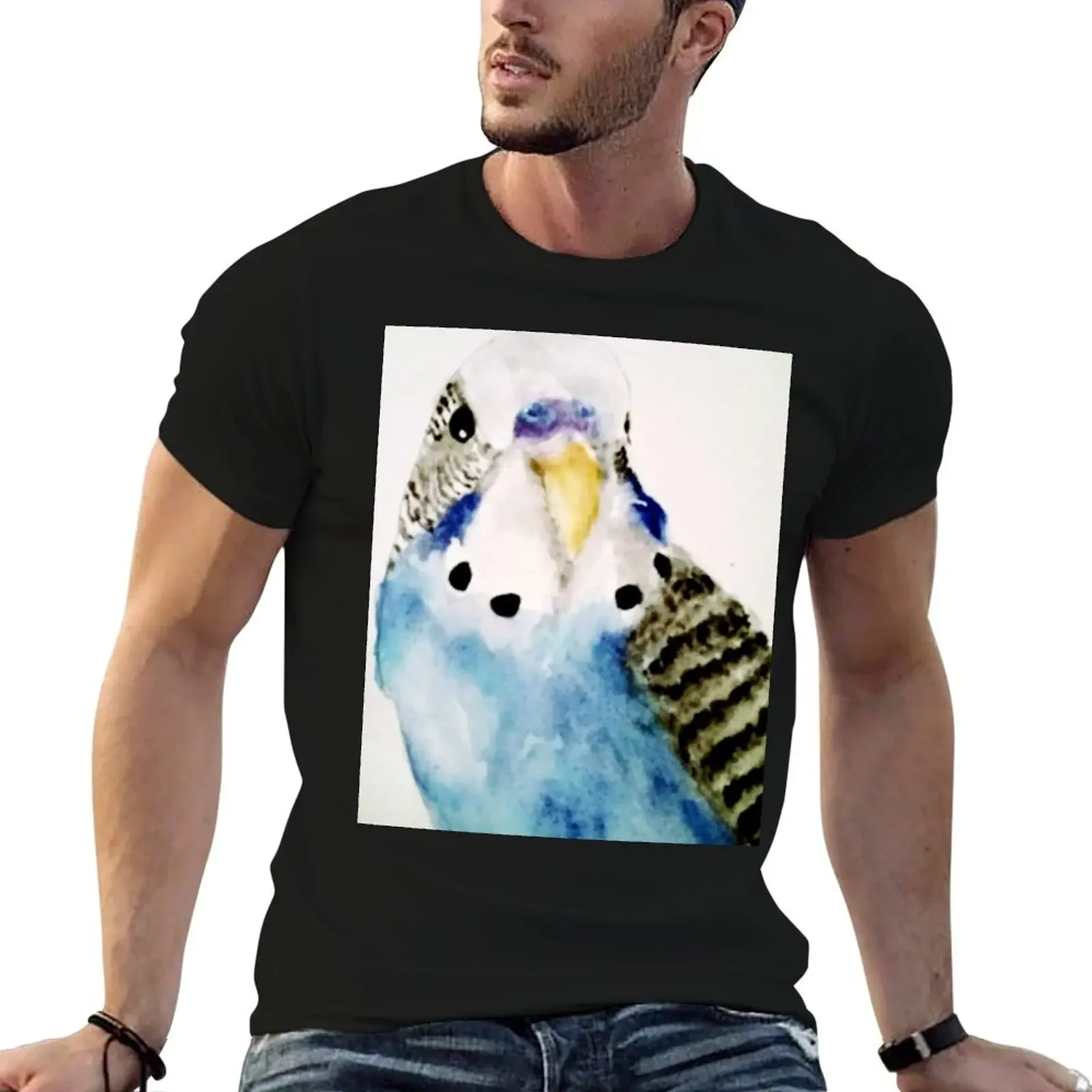 Little Budgie Parakeet Blue Bird T-Shirt blue archive street wear T-shirts oversize men t shirts
Little Budgie Parakeet Blue Bird T-Shirt blue archive street wear T-shirts oversize men t shirts