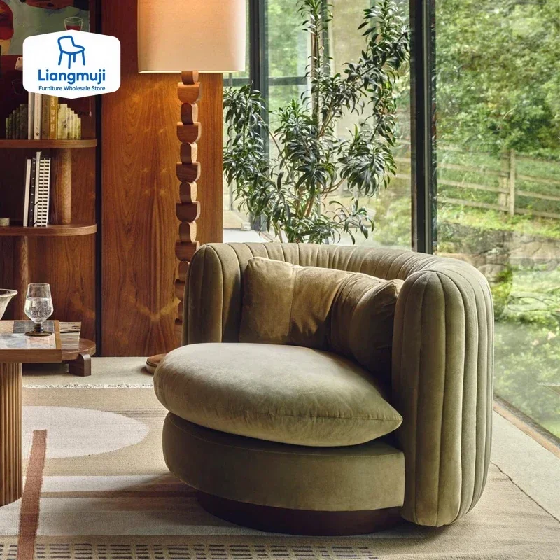 Round Fabric Modern Chair Floor French Lounge Nordic Lamb Chair Green Ergonomic Cadeiras De Sala De Estar Living Room Furniture
Round Fabric Modern Chair Floor French Lounge Nordic Lamb Chair Green Ergonomic Cadeiras De Sala De Estar Living Room Furniture