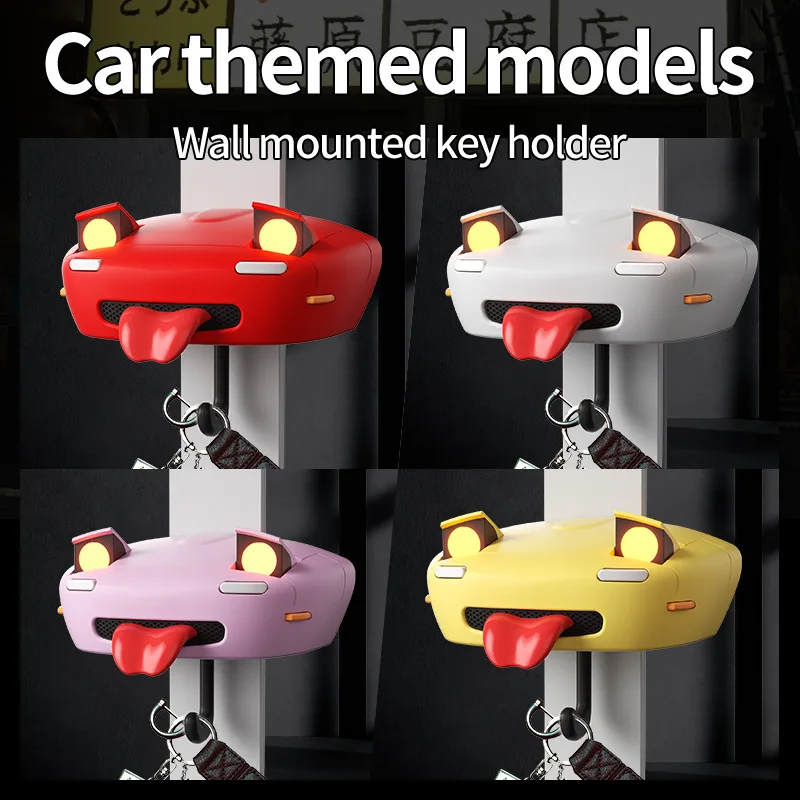 New Car Open Headlight Key Holder Design Lightweight Wall-Mounted Durable Practical Entry Key Organizer Wall Hook Bracket
New Car Open Headlight Key Holder Design Lightweight Wall-Mounted Durable Practical Entry Key Organizer Wall Hook Bracket