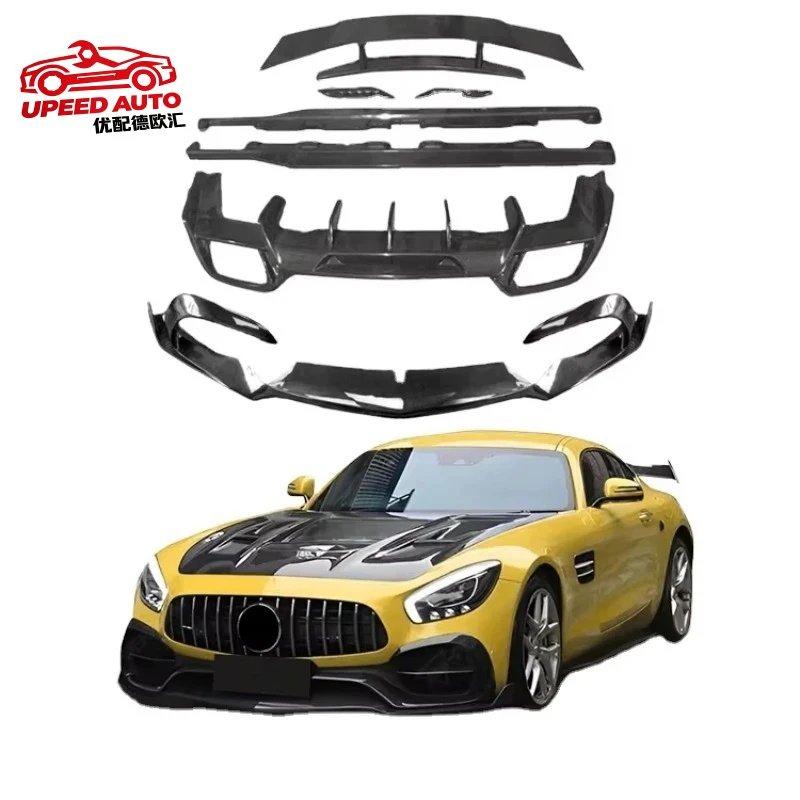Suitable for Body Mercedes Benz AMG GT Modified Carbon Fiber Front Lip Rear Diffusers Side Skirts Spoiler Car Kit
Suitable for Body Mercedes Benz AMG GT Modified Carbon Fiber Front Lip Rear Diffusers Side Skirts Spoiler Car Kit