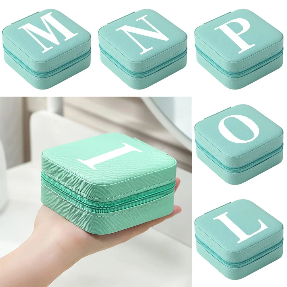Travel Portable Jewelry Box Jewelry Organizer Display Jewelry Case Boxes New White Letter Holder Leather Storage Zipper Jewelers
Travel Portable Jewelry Box Jewelry Organizer Display Jewelry Case Boxes New White Letter Holder Leather Storage Zipper Jewelers