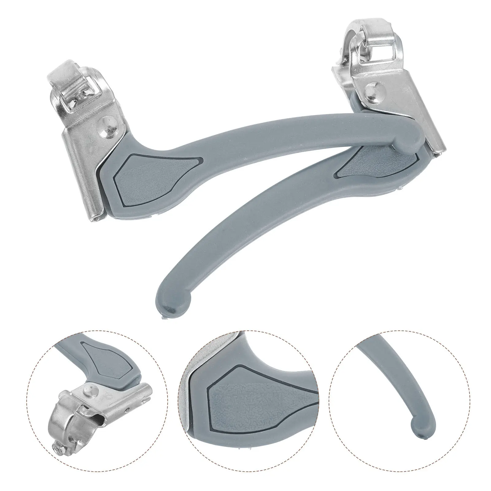1 Pair Universal Bicycle Brake Lever Handle Replacement For Kids Folding Bike Easy Install Durable Plastic Metal Compatible With
1 Pair Universal Bicycle Brake Lever Handle Replacement For Kids Folding Bike Easy Install Durable Plastic Metal Compatible With