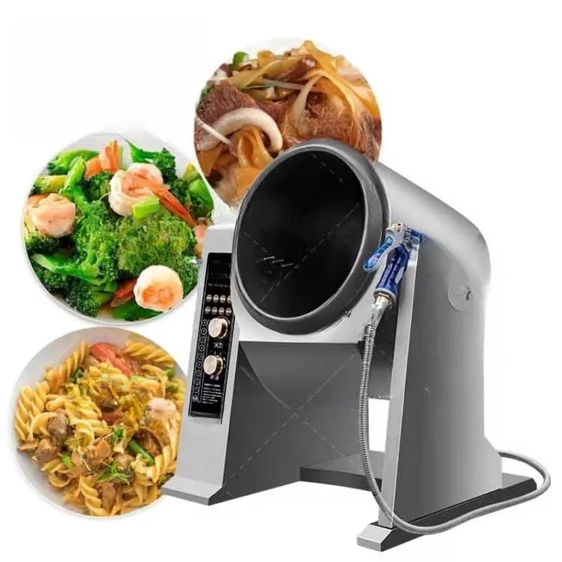 Commercial robot food stove 5Kw electric stir fry machine 6L automatic intelligent cooking robot fast food fried rice machine
Commercial robot food stove 5Kw electric stir fry machine 6L automatic intelligent cooking robot fast food fried rice machine