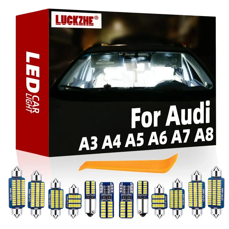 LUCKZHE для Audi A3 8L 8V 8P A4 B5 B6 B7 B8 A5 A6 C5 C6 C7 A7 A8 D2 D3 Canbus автомобильная светодиодная внутренняя карта купольсветильник багажника
LUCKZHE для Audi A3 8L 8V 8P A4 B5 B6 B7 B8 A5 A6 C5 C6 C7 A7 A8 D2 D3 Canbus автомобильная светодиодная внутренняя карта купольсветильник багажника