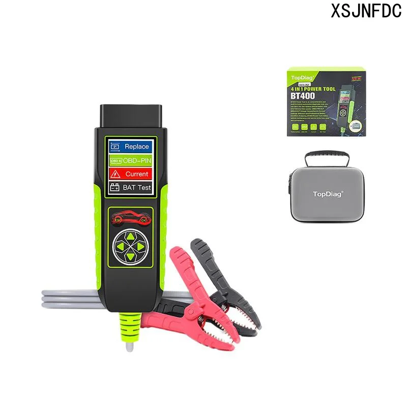 TopDiag BT400 4-in-1 car leakage detector starts charging OBD voltage detection/battery analysis
TopDiag BT400 4-in-1 car leakage detector starts charging OBD voltage detection/battery analysis