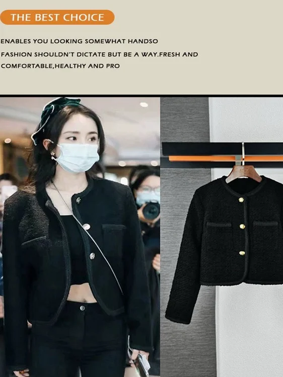 Black Short Quilted Jacket Women's Autumn Winter Elegant Lady Small Size Fashion Outerwear Button Detail Slim Fit Style
Black Short Quilted Jacket Women's Autumn Winter Elegant Lady Small Size Fashion Outerwear Button Detail Slim Fit Style
