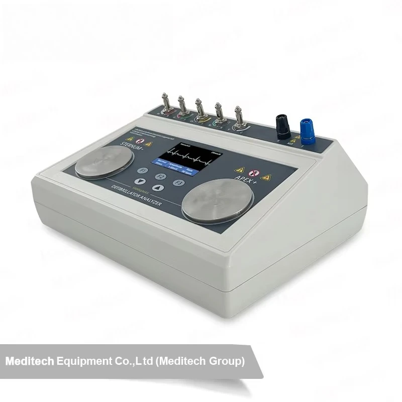 High Adaptability Defibrillator Simulator/Analyzer for AED Testing Analysis 5/3-Lead ECGs Electricity Class
High Adaptability Defibrillator Simulator/Analyzer for AED Testing Analysis 5/3-Lead ECGs Electricity Class