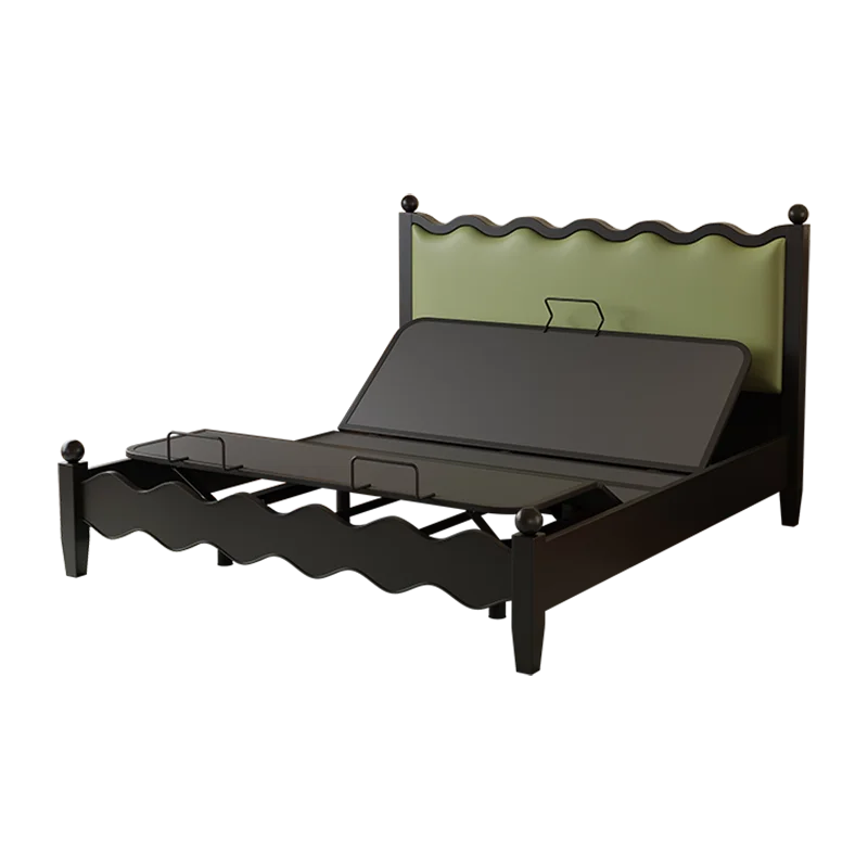 Retro French smart bed automatic wake-up electric bed ash wood master bedroom American lifting 1.8m double leather art
Retro French smart bed automatic wake-up electric bed ash wood master bedroom American lifting 1.8m double leather art