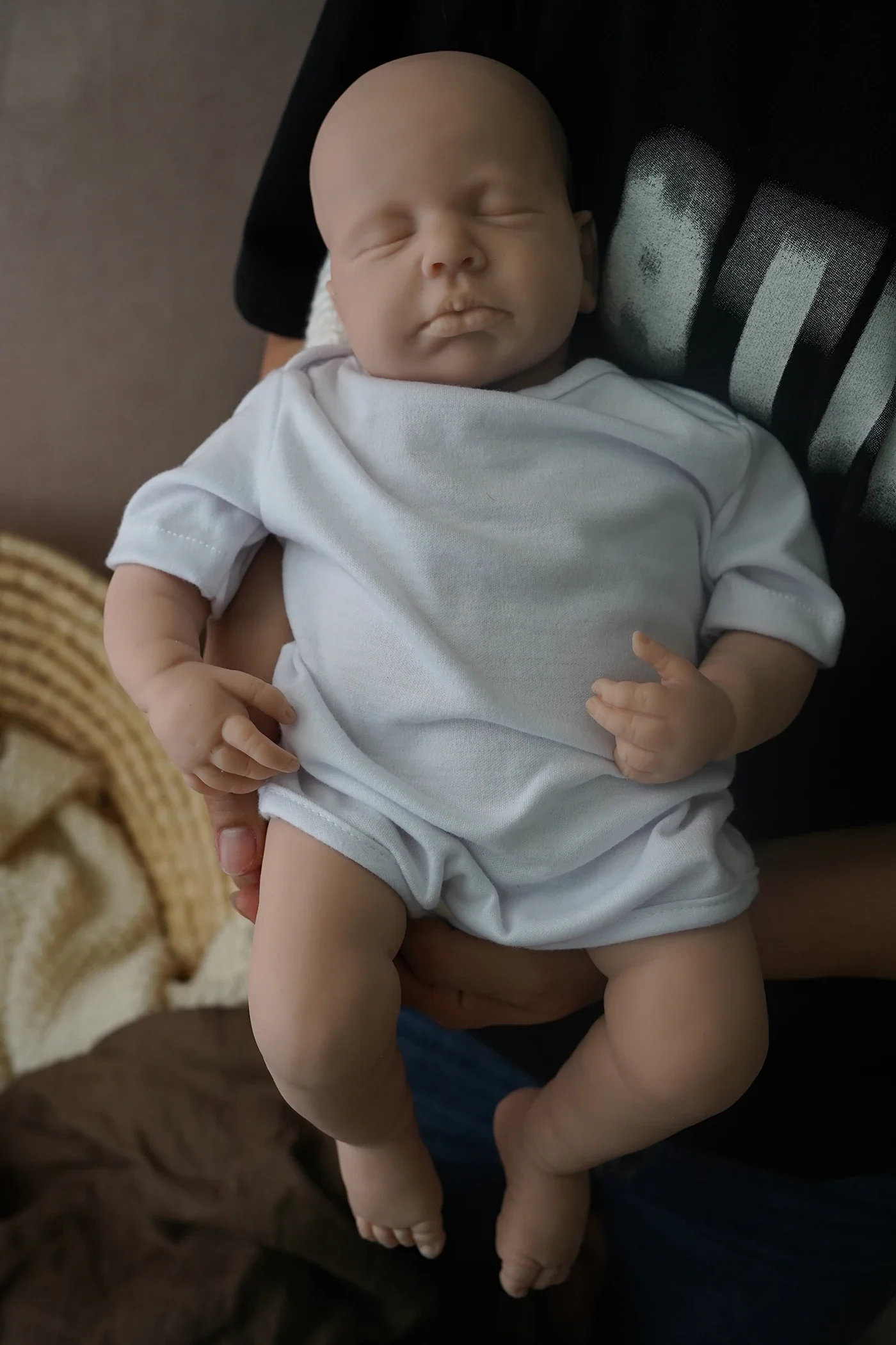 48CM Soft Silicone Reborn Baby Boy Unpainted Doll Kit Lifelike 19inch Reborn Doll Surprice Children Anti-Stress
48CM Soft Silicone Reborn Baby Boy Unpainted Doll Kit Lifelike 19inch Reborn Doll Surprice Children Anti-Stress
