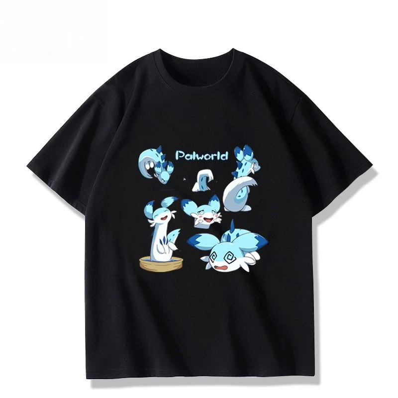 Palworld Game Merchandise Плинтус Футболка с короткими рукавами для мужчин и женщин Летняя двумерная одежда Топы Популярные
Palworld Game Merchandise Плинтус Футболка с короткими рукавами для мужчин и женщин Летняя двумерная одежда Топы Популярные