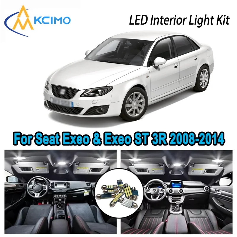For Seat Exeo Exeo ST 3R 3R2 3R5 2008-2014 Premium Bright LED Interior Dome Map Trunk Light Kit Car Led Lamps Canbus No Error
For Seat Exeo Exeo ST 3R 3R2 3R5 2008-2014 Premium Bright LED Interior Dome Map Trunk Light Kit Car Led Lamps Canbus No Error