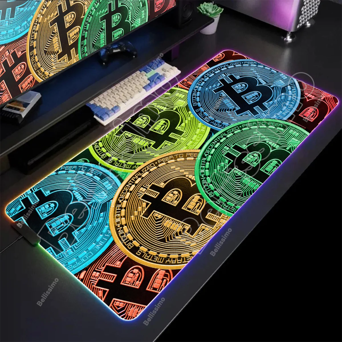 Large Carpet Backlit Table Mat Non-slip Rubber RGB Bitcoin Mouse Pad Mousepad HD Gaming Laptops Accessories Computer Cabinet Mat
Large Carpet Backlit Table Mat Non-slip Rubber RGB Bitcoin Mouse Pad Mousepad HD Gaming Laptops Accessories Computer Cabinet Mat