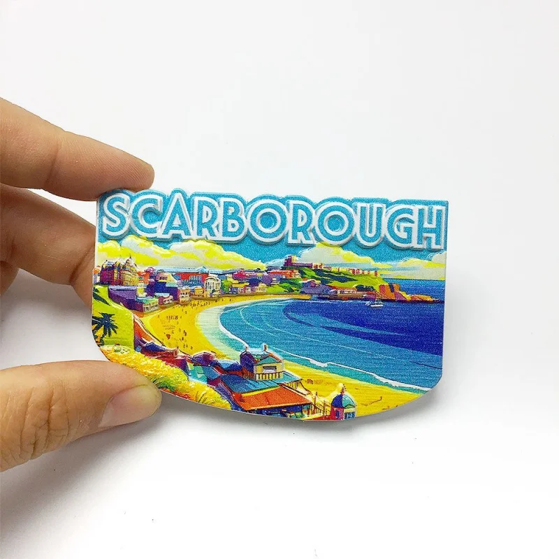UK England Scarborough Castle & South Bay Beach 3D Resin Fridge Magnet - Home Decor Items Room Decoration Magnets for Fridge
UK England Scarborough Castle & South Bay Beach 3D Resin Fridge Magnet - Home Decor Items Room Decoration Magnets for Fridge