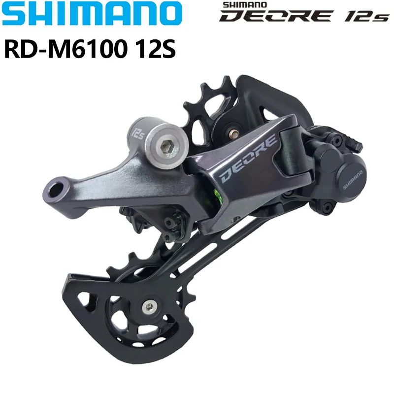 SHIMANO DEORE RD-M6100 SGS 12 Speed Rear Derailleur For Mountain Bikes MTB Riding Parts Original Parts
SHIMANO DEORE RD-M6100 SGS 12 Speed Rear Derailleur For Mountain Bikes MTB Riding Parts Original Parts