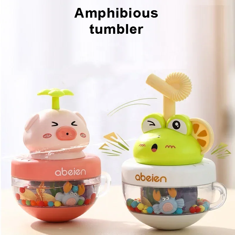 Baby Bathing Toy Tumbler Animal Happy Swimming Bath Toys for Toddlers Water Pool Bathroom Shower Floating Playing Sprinkler Toys
Baby Bathing Toy Tumbler Animal Happy Swimming Bath Toys for Toddlers Water Pool Bathroom Shower Floating Playing Sprinkler Toys