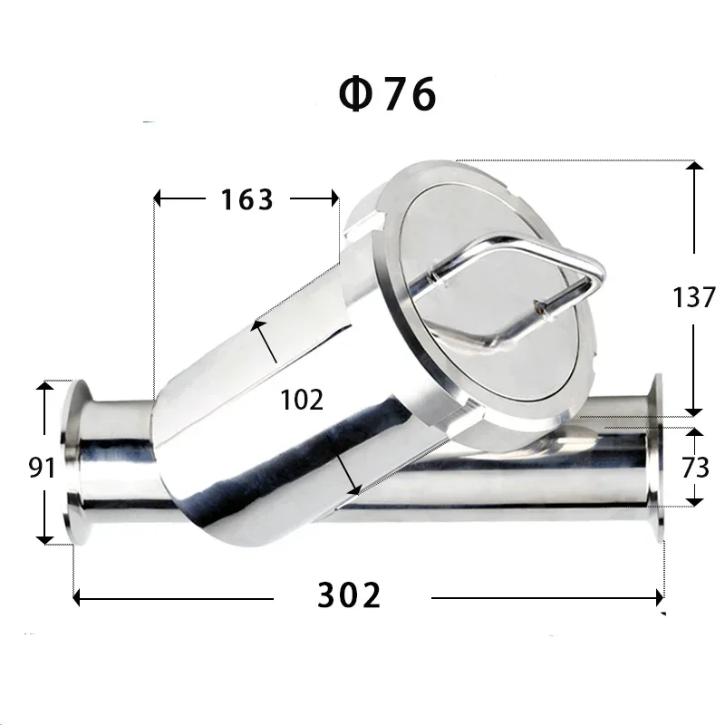 Труба 76 мм, наружный диаметр x 3 дюйма, наконечник Tri Clamp, 91 мм, санитарный Y-образный сетчатый фильтр SUS 304, нержавеющая сталь 316, домашнее пивоварение
Труба 76 мм, наружный диаметр x 3 дюйма, наконечник Tri Clamp, 91 мм, санитарный Y-образный сетчатый фильтр SUS 304, нержавеющая сталь 316, домашнее пивоварение