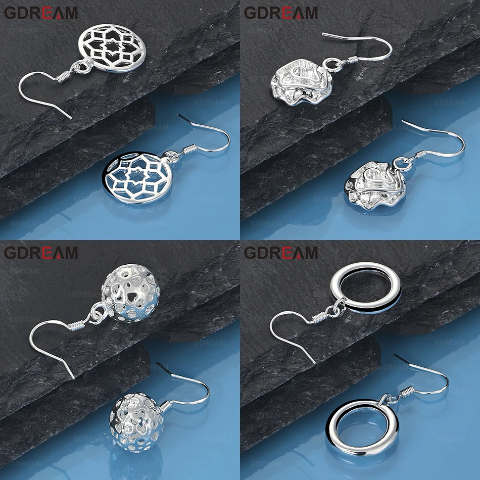 GDREAM 925 Sterling Silver Rose Earrings Light Luxury Simple Women'S Accessories Party Jewelry
GDREAM 925 Sterling Silver Rose Earrings Light Luxury Simple Women'S Accessories Party Jewelry