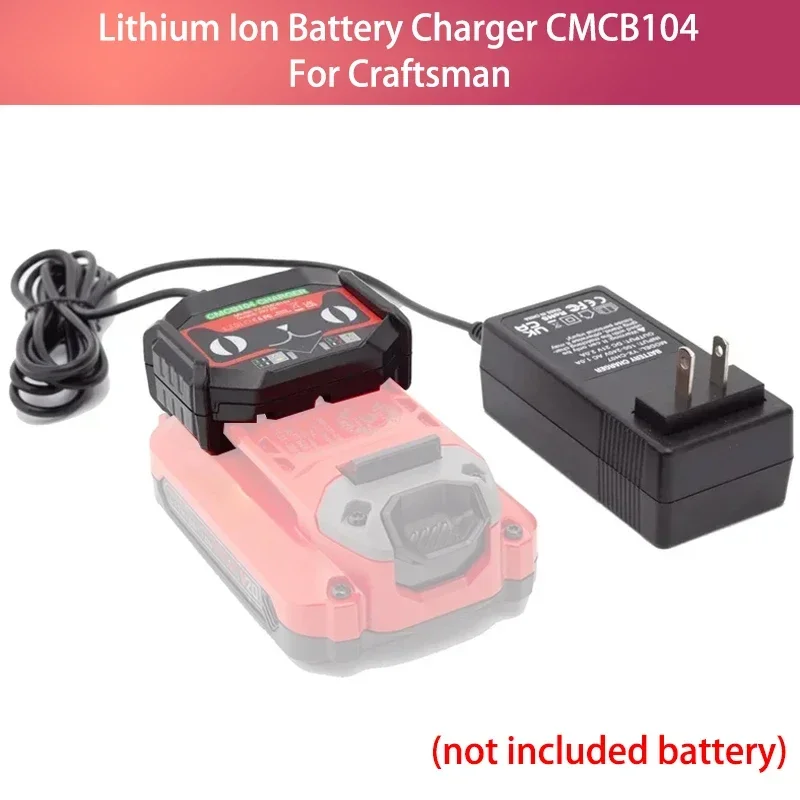 EU US UK AU plug for Craftsman 20V Li-ion battery charger CMCB104 Li-ion battery CMCB202 CMCB204 Replacement power tools
EU US UK AU plug for Craftsman 20V Li-ion battery charger CMCB104 Li-ion battery CMCB202 CMCB204 Replacement power tools