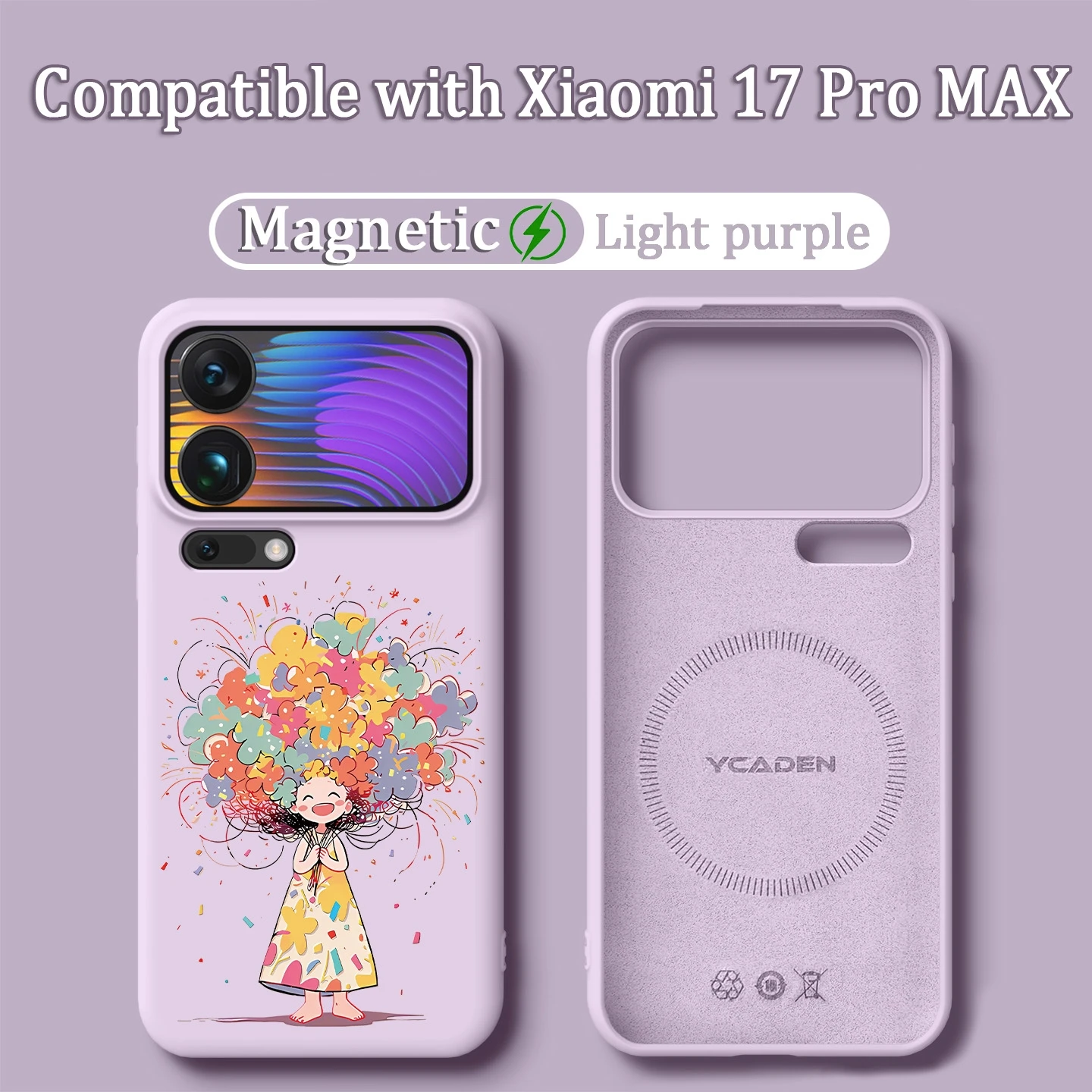 Серия Happy Girl подходит для Xiaomi 17 Pro Max/17Pro/17/Xiaomi 15-13 ULTRA/15-13 PRO/15-13, магнитный чехол для телефона, новый MiPhone
Серия Happy Girl подходит для Xiaomi 17 Pro Max/17Pro/17/Xiaomi 15-13 ULTRA/15-13 PRO/15-13, магнитный чехол для телефона, новый MiPhone