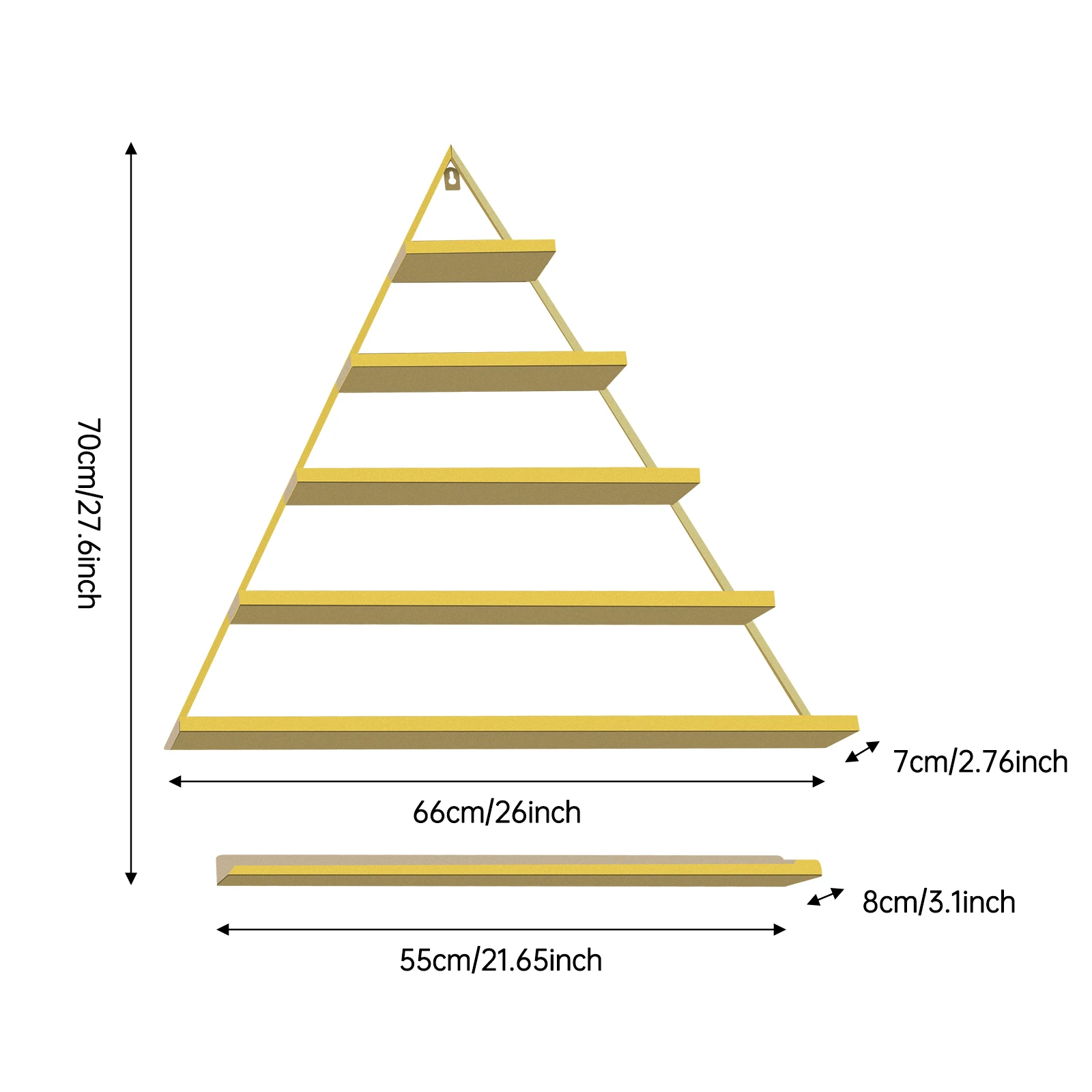 5 Tier Wall-Mounted Metal Nail Polish Display Rack, Triangular Floating Wall Mount Shelves, Essential Oil and Perfume Combo Rack
5 Tier Wall-Mounted Metal Nail Polish Display Rack, Triangular Floating Wall Mount Shelves, Essential Oil and Perfume Combo Rack
