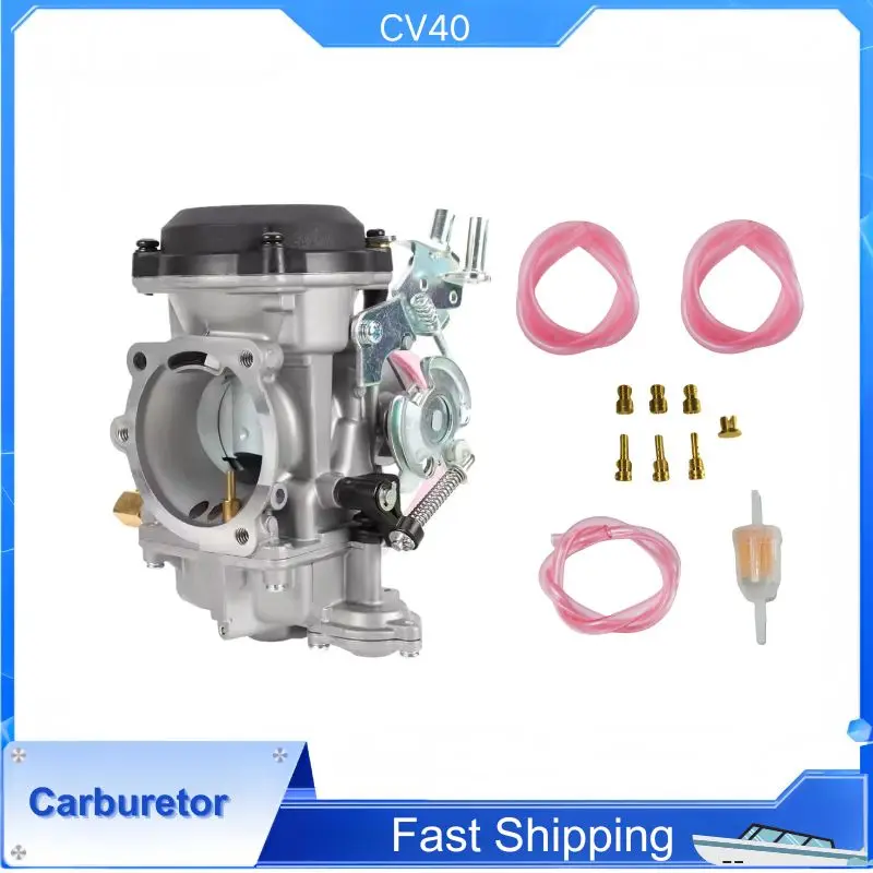 40mm CV40 Motorcycle Carburetor For Harley-davidson Sportster 883 1200 Dyna Super Glide Heritage Softail Low Rider Road King
40mm CV40 Motorcycle Carburetor For Harley-davidson Sportster 883 1200 Dyna Super Glide Heritage Softail Low Rider Road King