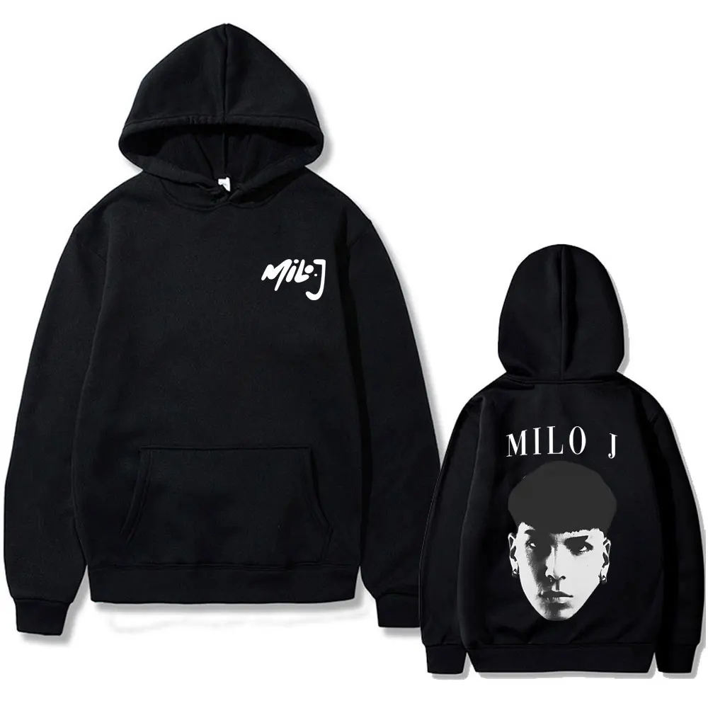 Rapper Milo J Face Graphic Merch Hoodie Men Women Hip Hop Fashion Vintage Sweatshirts Male Casual Oversized Pullovers Hoodies
Rapper Milo J Face Graphic Merch Hoodie Men Women Hip Hop Fashion Vintage Sweatshirts Male Casual Oversized Pullovers Hoodies