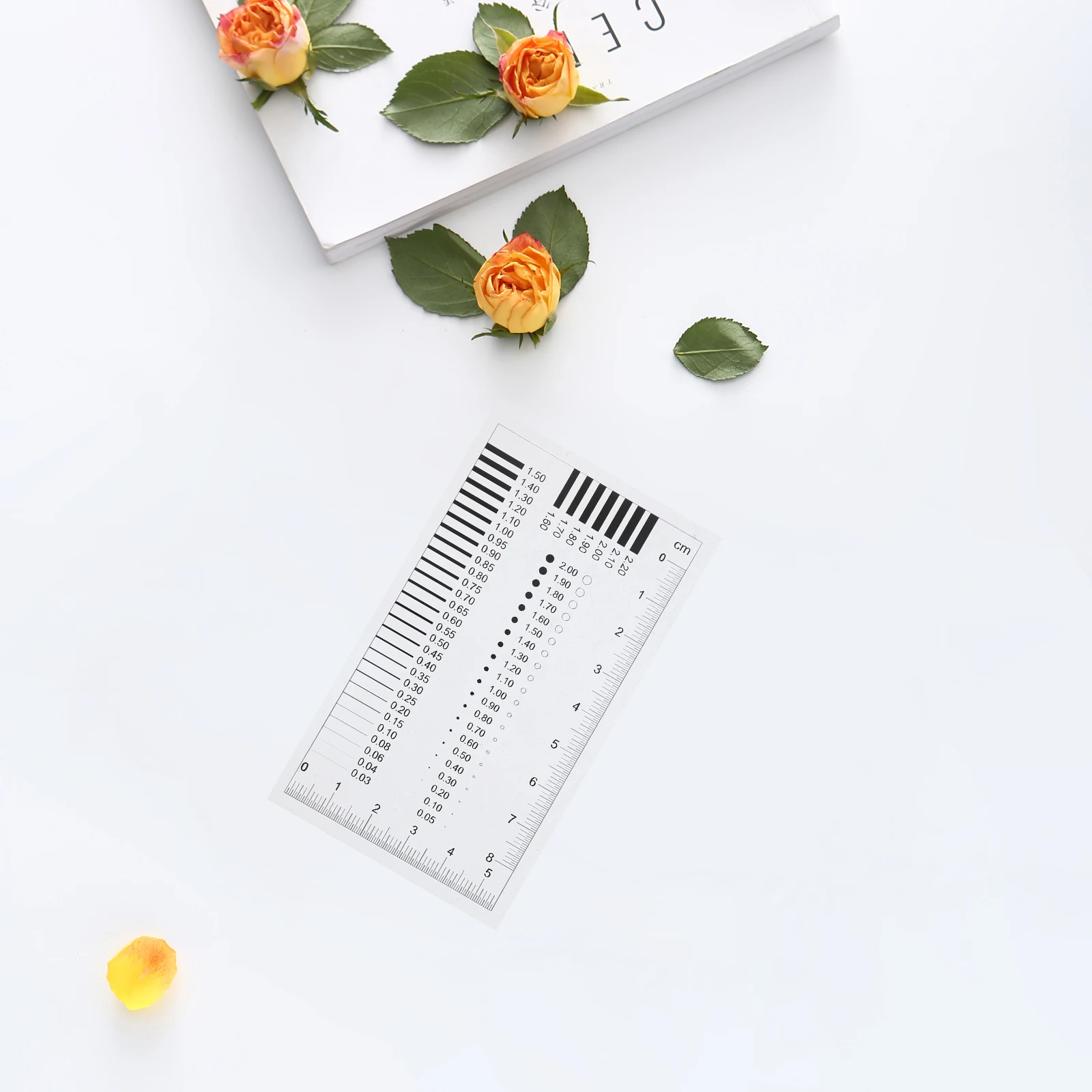 High Precision Film Ruler Measurement Transparency Spot Gauge Line Width Crack Scratch Transparent Plastic Protractor Size Chart
High Precision Film Ruler Measurement Transparency Spot Gauge Line Width Crack Scratch Transparent Plastic Protractor Size Chart