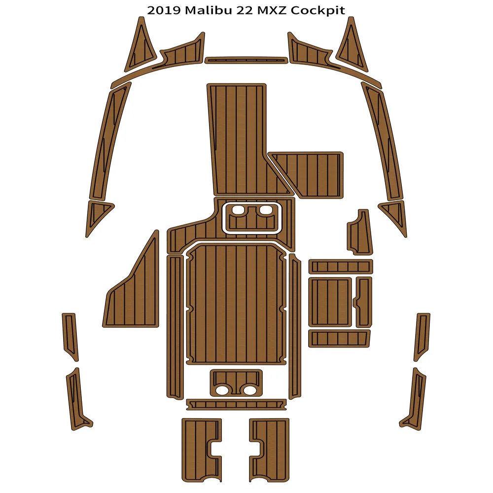 2019 Malibu 22 MXZ Cockpit Pad Boat EVA Foam Faux Teak Deck Floor Mat Flooring
2019 Malibu 22 MXZ Cockpit Pad Boat EVA Foam Faux Teak Deck Floor Mat Flooring