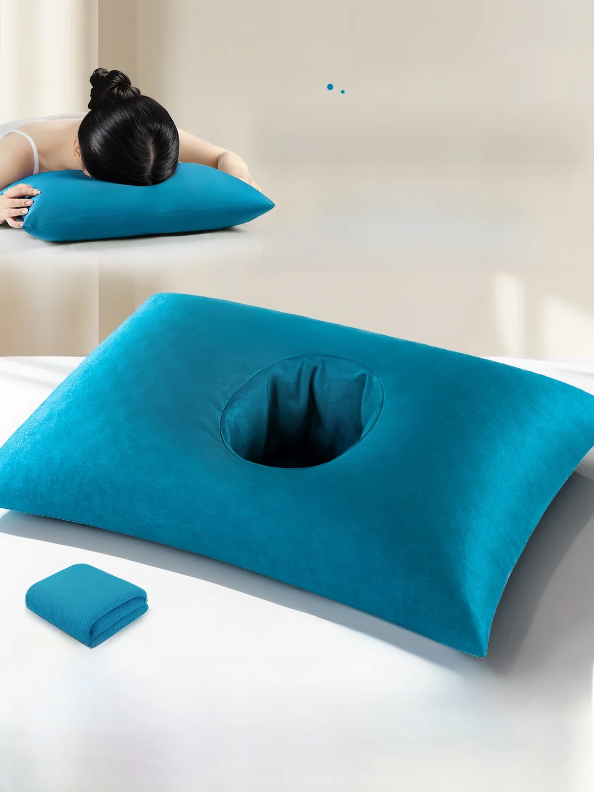 Подушка Beau Salon Spas Special Soft Feather Down для массажа лица лежа на животе, прямоугольная, с чехлом из чистого хлопка
Подушка Beau Salon Spas Special Soft Feather Down для массажа лица лежа на животе, прямоугольная, с чехлом из чистого хлопка