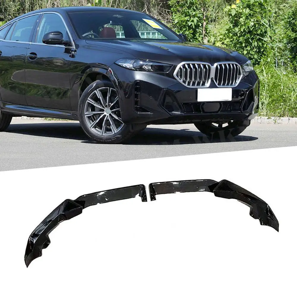 Carbon Look Front Lip For BMW X6 G06 LCI Sport 2023+ Front Bumper Spoiler Lip Car Lower Guard Plate Splitter Chin Cover
Carbon Look Front Lip For BMW X6 G06 LCI Sport 2023+ Front Bumper Spoiler Lip Car Lower Guard Plate Splitter Chin Cover