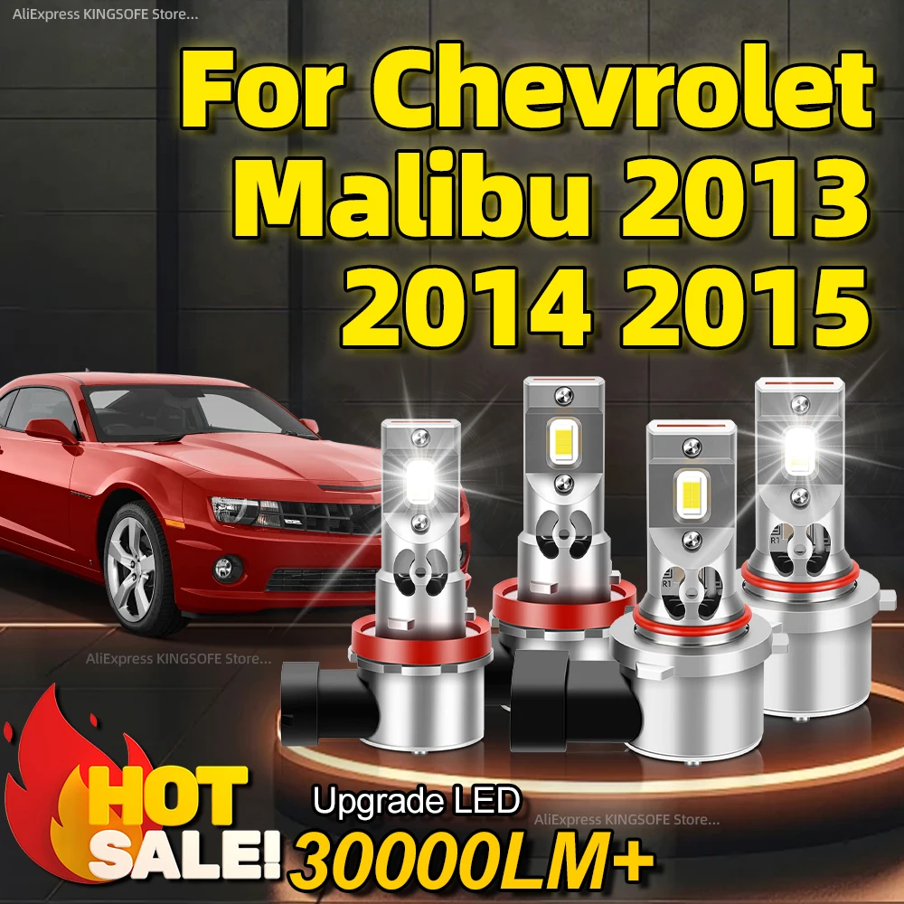 2/4Pcs 30000LM LED Headlight Bulb HB3 H11 Canbus Mini CSP Chip with Fan Plug and Play For Chevrolet Malibu 2013 2014 2015
2/4Pcs 30000LM LED Headlight Bulb HB3 H11 Canbus Mini CSP Chip with Fan Plug and Play For Chevrolet Malibu 2013 2014 2015