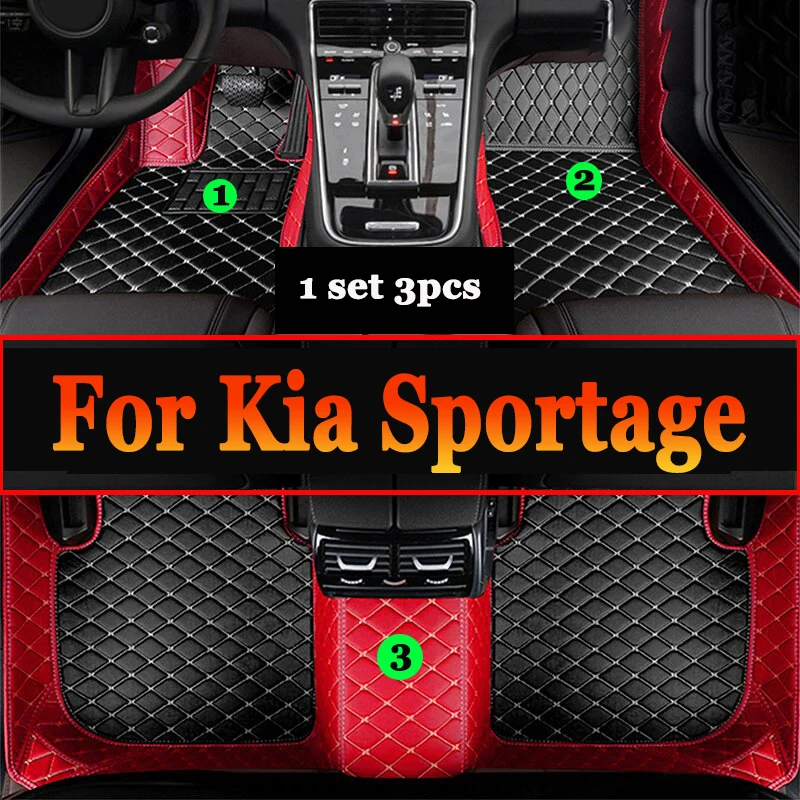 Автомобильные коврики для Kia Sportage QL MK4 2017 ~ 2022, коврик с защитой от грязи, роскошный кожаный напольный коврик, прочные коврики, автомобильные аксессуары
Автомобильные коврики для Kia Sportage QL MK4 2017 ~ 2022, коврик с защитой от грязи, роскошный кожаный напольный коврик, прочные коврики, автомобильные аксессуары