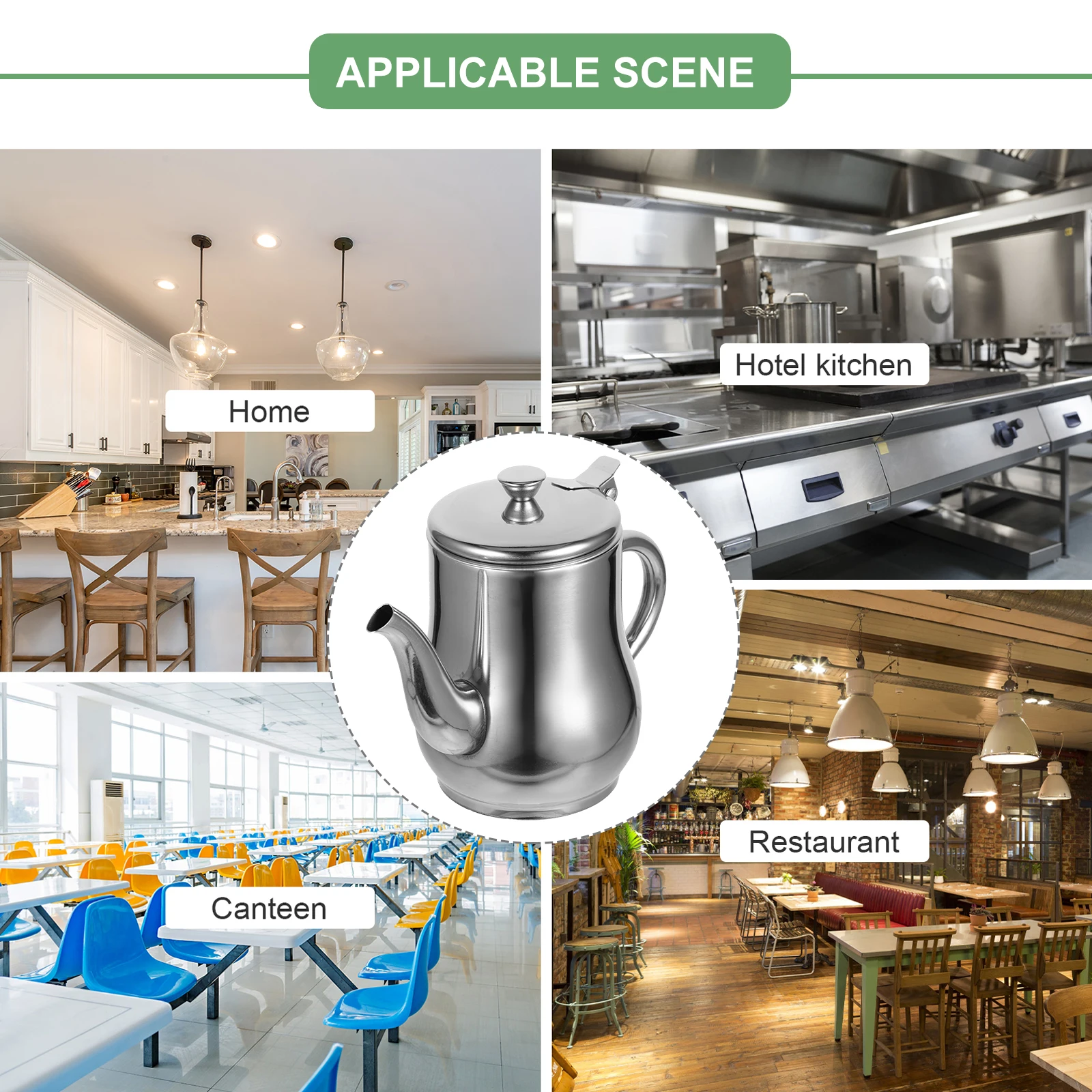 Cooking Oil Container Filter Pot Bottle for Olive Storage Silver Stainless Steel
Cooking Oil Container Filter Pot Bottle for Olive Storage Silver Stainless Steel