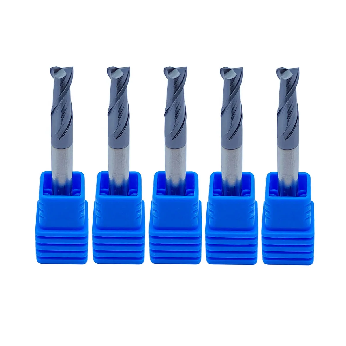 5pcs HRC45 D5×50-2F 5mm 2Flutes Carbide Square End Mill Ultrafine Particles Carbide End Mills for Alloy Steel
5pcs HRC45 D5×50-2F 5mm 2Flutes Carbide Square End Mill Ultrafine Particles Carbide End Mills for Alloy Steel
